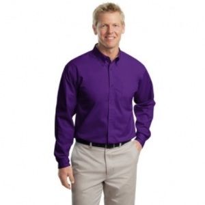 Men’s 6x purple long sleeve shirt